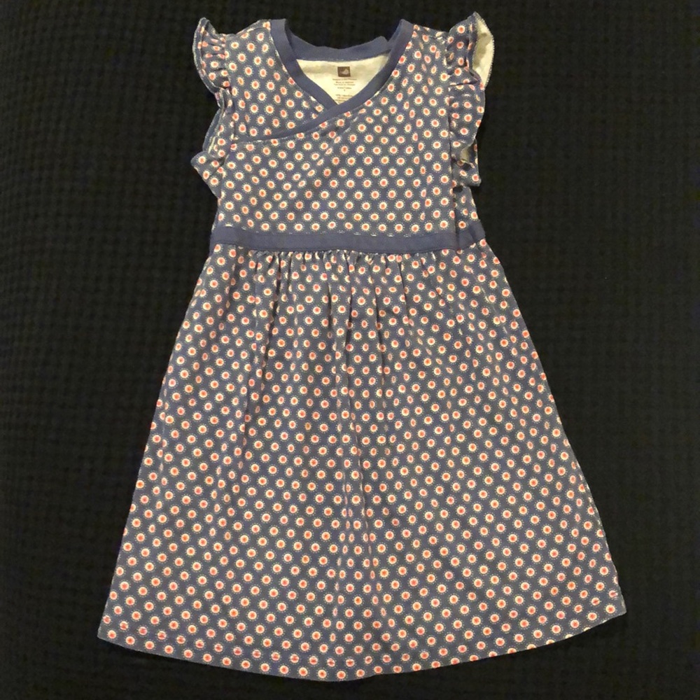 Tea Collection faux wrap dress 5